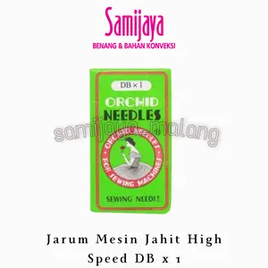 Jarum Murah DBx1 / DB x 1 Jarum Organ - Orchid Mesin Jahit Highspeed Juki Typical 11,13,14,16,18
