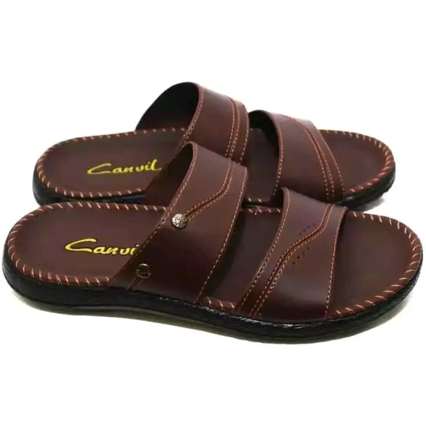 [CUCI GUDANG] SANDAL SELOP PRIA//SANDAL KEREN/SANDAL KEKINIAN NYAMAN DAN AWET//CARV SLOP BB selop Kulit Jepit Karet