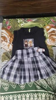 Product Review of (Exclusive Live Madina Putri)Setelan Rok Rempel Rok korean anak perempuan 8bulan-7tahun Katun Cewek Parsel from @**2 1