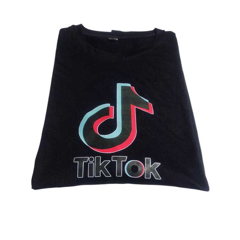 Size (S-7XL) Tiktok New Design 2024  T-Shirt Lengan pendek Size Ready Stock Over Size 100% Cotton All Black Color ///Harga Sehelai/// 2
