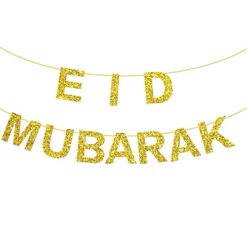 Hiasan Gantung Eid Mubarak Garland Idul Fitri Dekorasi Gantung Lebaran 3