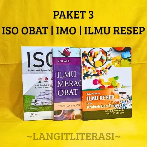 PAKET 3 BUKU FARMASI ( ISO Vol 53 | IMO | ILMU RESEP VANDUIN )