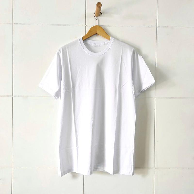 KAOS POLOS LENGAN PENDEK SOFT COTTON COMBED PRIA 30S DISTRO LEMBUT NYAMAN 1