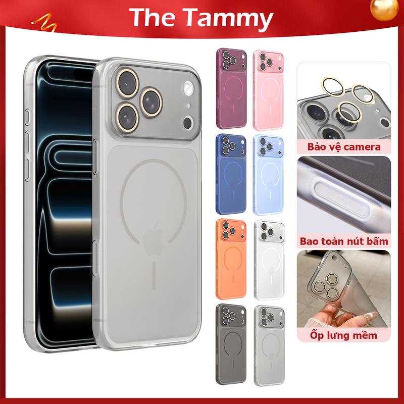 Ốp lưng iphone UltraThin Bảo Vệ Camera Nhám Mờ Dành Cho 11/12/13/14/15/16/17/18pro/max/plus/promax