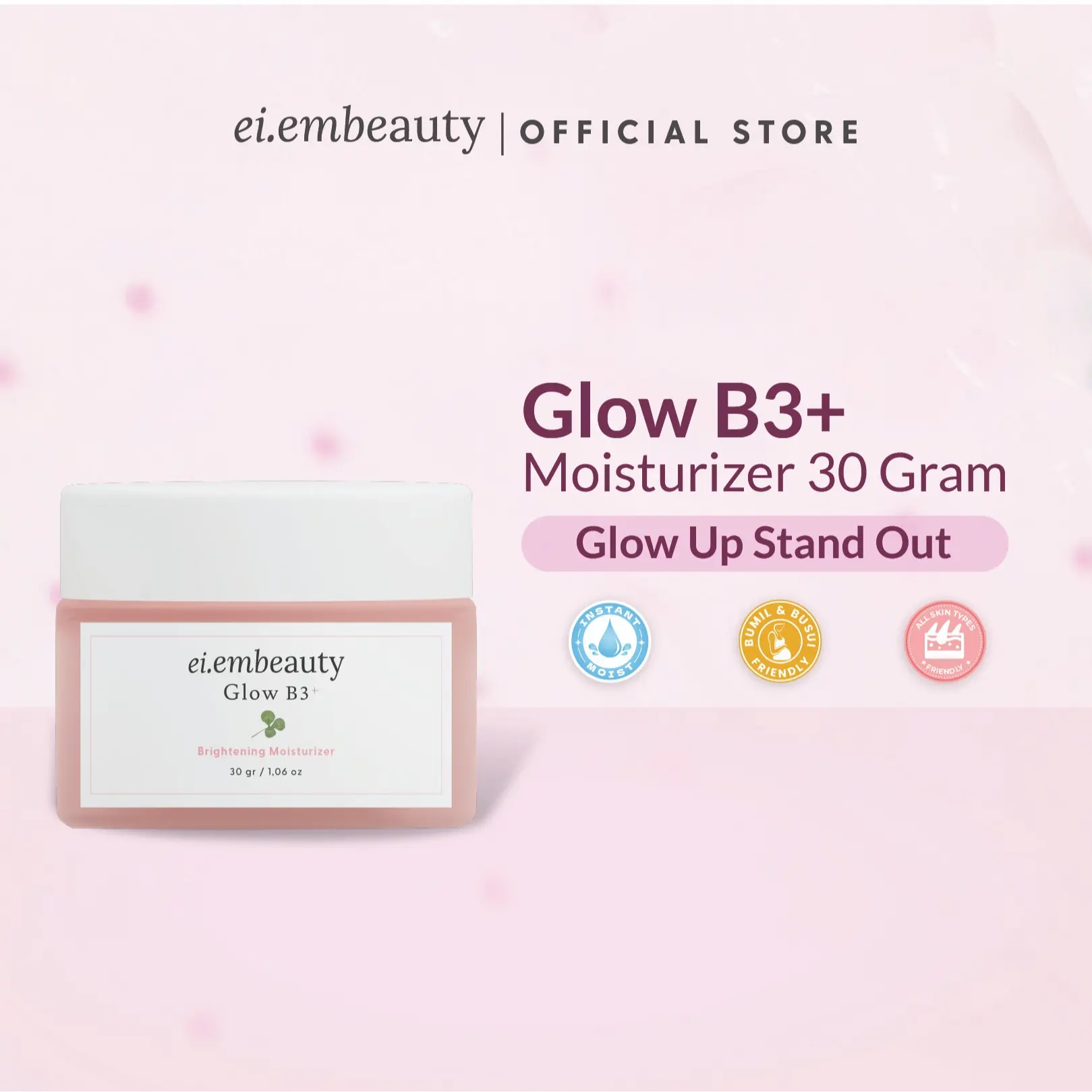 EIEM BEAUTY Glow B3+ Brightening Moisturizer 30gr