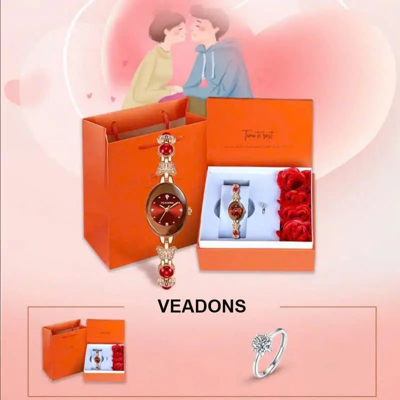 [Quà Sinh Nhật - Kỷ Niệm]_Đồng hồ Vòng Tay VEADONS Watches Sang Trọng 6