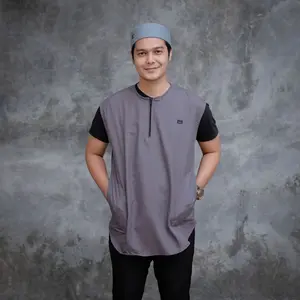 BAJU KOKO ROMPI SHOLAT FULL KATUN Pria Muslim Dewasa