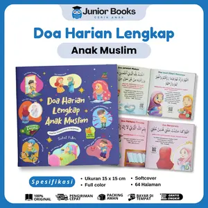 Buku Doa Harian Lengkap Anak Muslim - Buku Belajar Berdoa Keseharian dengan Ilustrasi - Ziyadbooks