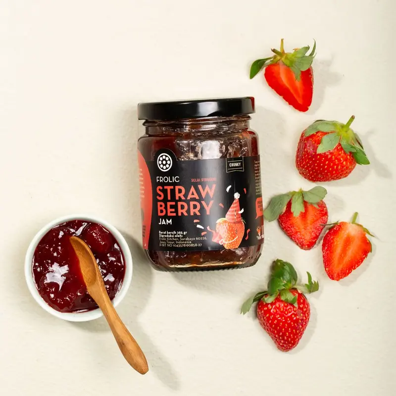 FROLIC Selai Buah Stroberi - Strawberry Jam 3