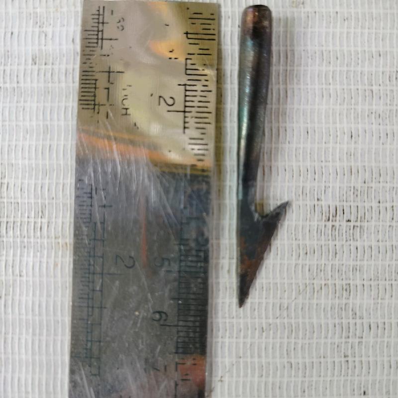 Piarik Ikan Tradisional Bahan Besi 6 Inch Lubang Belakang 4mm 2
