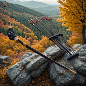 Hiasan Busur Bambu traditional warna Hitam