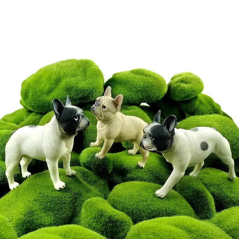 Tượng Nhỏ Chó Bull Thực Tế, Đồ Chơi Trẻ Em, Chó Trang Trại, Đồ Trang Trí Mô Hình Động Vật Chó Thu Nhỏ, Mô Hình Chó Bull Pháp Giáo Dục, Đồ Trang Trí Vườn Cổ Tích 4