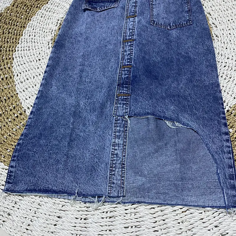 rok jeans riped terbaru wanita/rok jeans sobek wanita/rok jeans terbaru/shabhira16 6