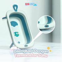 Gambar KISUBO Foldable Baby Bath Tub  Bak Mandi Lipat Tempat Mandi Bayi Anak - BTH-029-ORANGE dari KISUBO Indonesia Kota Administrasi Jakarta Utara 5 Tokopedia