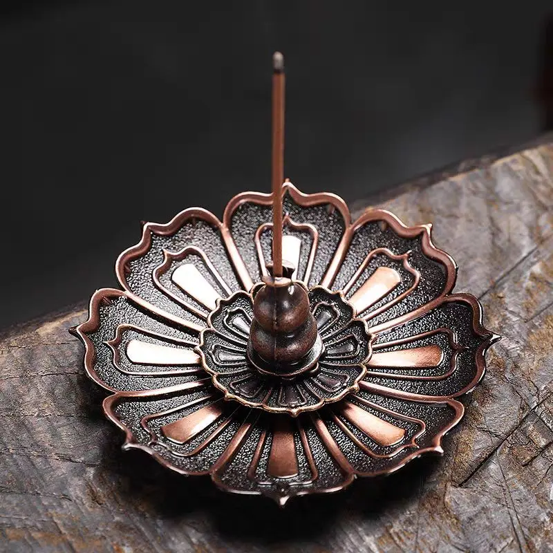 lotus Incense holder for coil and stick incense