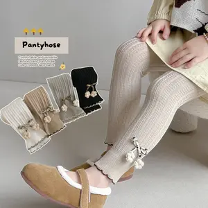 BOBOHO - Legging Anak Perempuan Motif Pita Bunga / Legging Bayi / Celana Panjang Anak Perempuan Kekinian Gaya Modis Anak-Anak