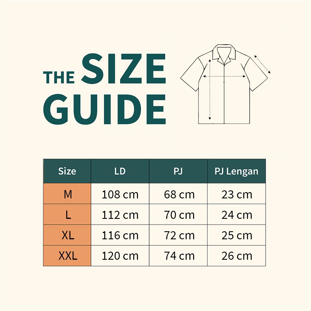 Matsuda Shimotsuma H.Green Kemeja Pria Stripe Lengan pendek Kasual