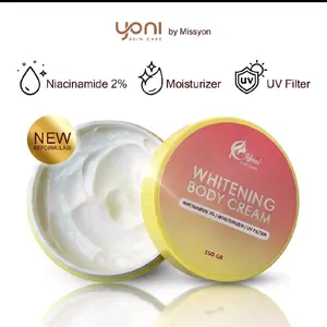 Yoni Skincare Whitening Body Cream 100g Mencerahkan