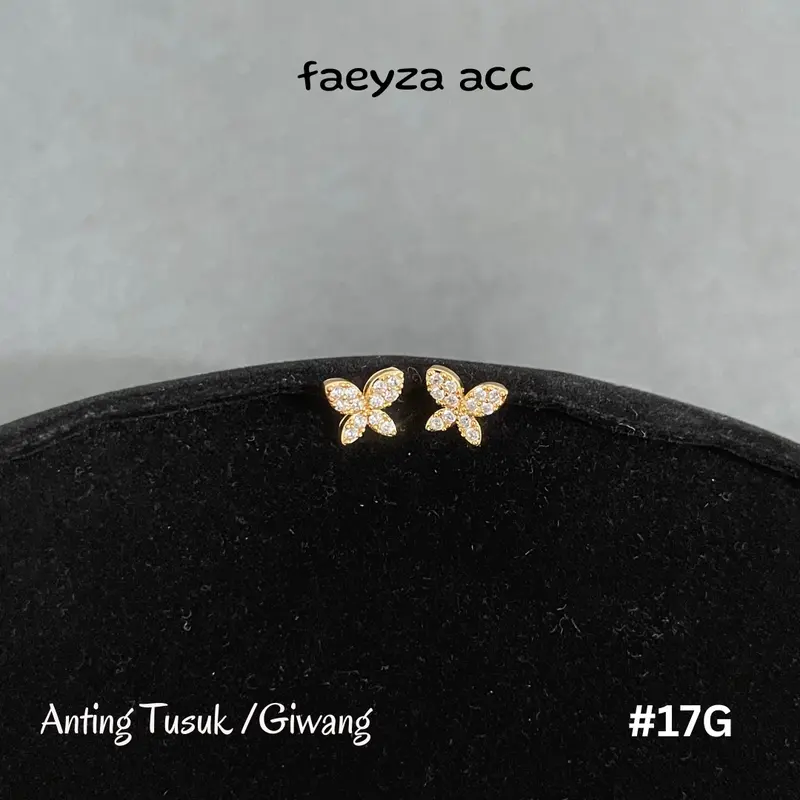 Anting tusuk anting giwang wanita anti karat anti luntur ( gabung) 0