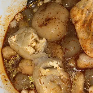 BASO ACI KEJU MONCROT BUMBU PEDAS CHILI OIL HARGA EKONOMIS INSTAN FOOD