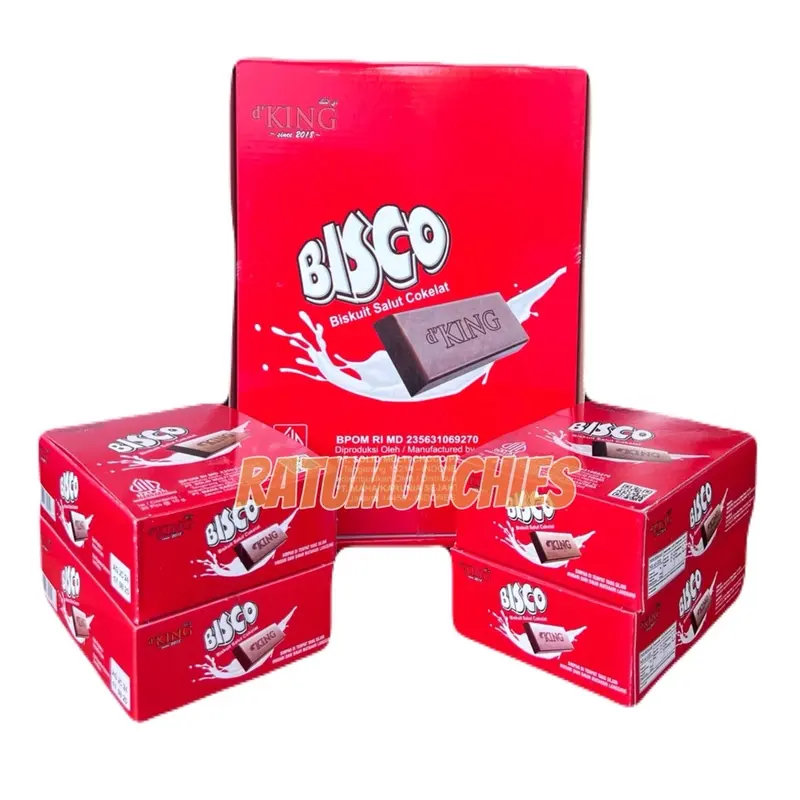 Coklat Bisco D'king 1 kardus Isi 80 batang 1