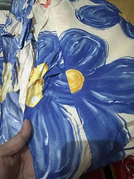 Product Review of AESTHETIC PROJECT - Fullset Bedcover Motif Blue Saphire / Sprei Microtex Disperse Premium - Anti Luntur from _**_ 2