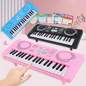 Mainan Anak Piano Musical Keyboard 37 Keys - Black