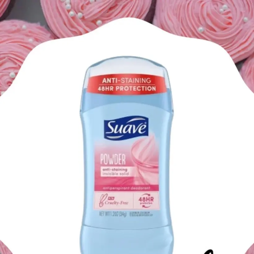 Suave Powder Anti Staining Invisible Solid Deodorant 34 gr