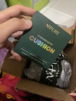 Product Review of 【Cushion】NPURE Centella Asiatica Flawless Matte Power Cushion / Cushion Kulit Jerawat / Skincare Infused /  Hypoallergenic / Dermatologically / Non-Acnegenic / Foundation Wajah / Concealer Berjerawat / Long Lasting from C**t 0