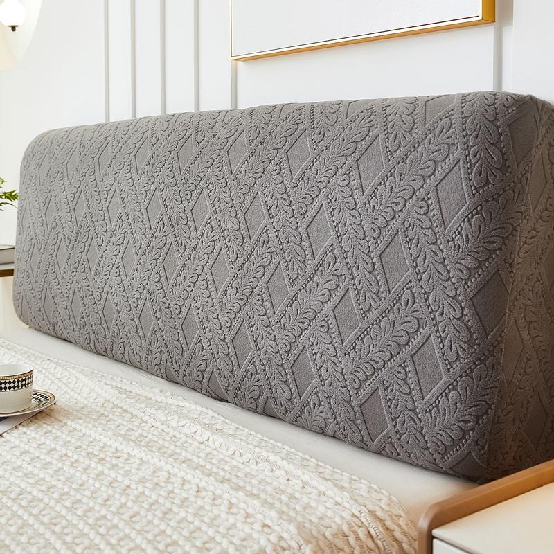 Product Introduction of Bedhead Cover Dust-proof Durable Elastic All-inclusive Soft Cozy  Bed Back Protection 9