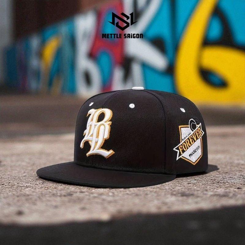 Mũ Snapback Bít Đuôi Nam Nữ - Nón Lưỡi Trai Logo LPL Phong Cách Hiphop, Form Cứng, Vải Đẹp