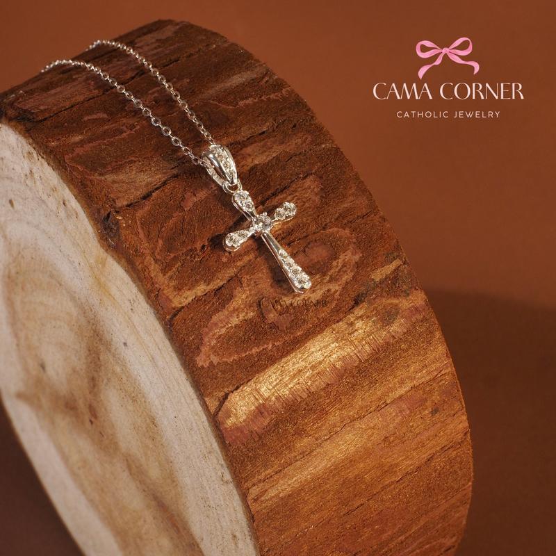  Dây chuyền Thánh giá bạc S925 Fides Crucis - CAMA CORNER 