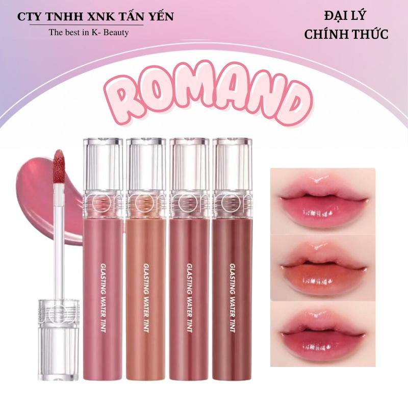 Son Tint Bóng Romand Glasting Water Tint 4g