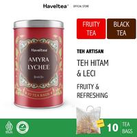 Gambar AMYRA LYCHEE | Big Tin | Haveltea | Lychee Tea | Premium Fruit Tea - Kaleng 10 TB dari HAVELTEA Kota Administrasi Jakarta Selatan 1 Tokopedia