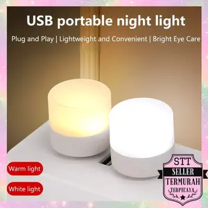 STT Lampu Led USB Mini Portable Lampu Baca Lampu Tidur Lampu Travel Mini Light USB