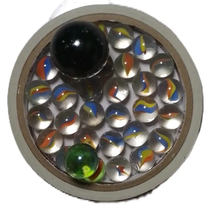 Kelereng Micro ( mainan semua umur minimal 10 th ) ukuran 1,2 cm / 12 mm. 1 pack isi 10 biji .