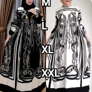 GAMIS ANJANI BAHAN RAYON SUPER DINGIN ABIS !!!