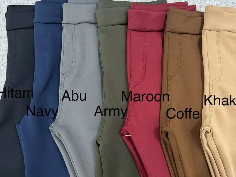 HYGET ROK SPAN PANJANG SCUBA SIZE JUMBO | Rok Kerja Formal | Rok Basic 4