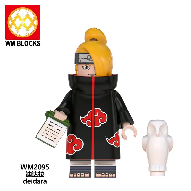Mainan Anime Figur Akatsuki Naruto Wm2089-Wm2096 Koleksi Bricks Minifigure - Toy 2