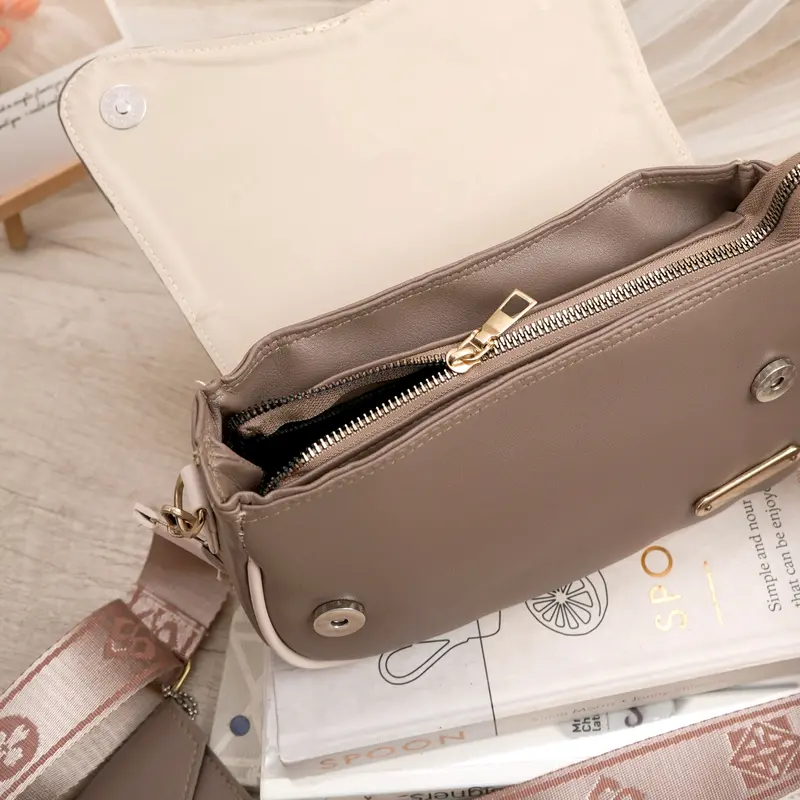 Tas Wanita YUKARI Tas Selempang Wanita Slingbag Tali Anti Pegal Polet Serut Motif Gelombang Ala Korea 4
