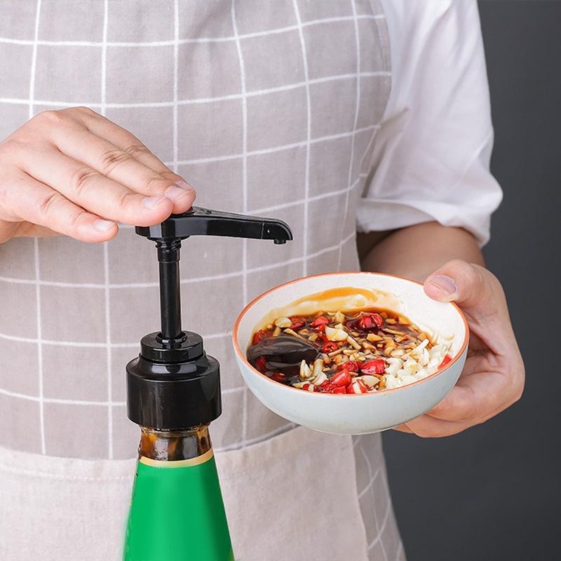 Bơm Xi-rô, Bơm Chai Vòi Phun Áp Lực Nước Sốt Thay Thế, Bơm Kem Dưỡng Da Cho Cà Phê, Gia Vị Nhà Bếp, Chất Lỏng 6