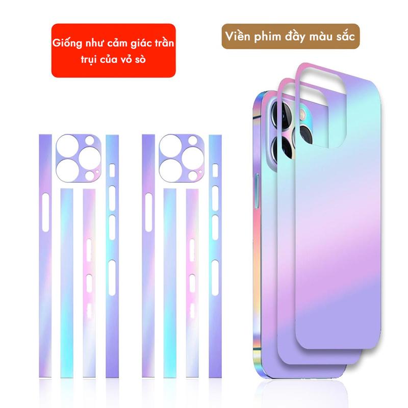  Phát Sáng 3d Phim Khung Phát Sáng Phim Lưng Chống Trầy Xước Chống Vân Tay Tương Thích Với iPhone 12   13   14   15   17   17air   17pro   17pro Max   16 Pro Max   16plus   16 Series Ưu Đãi Trong Thời Gian Có Hạn 
