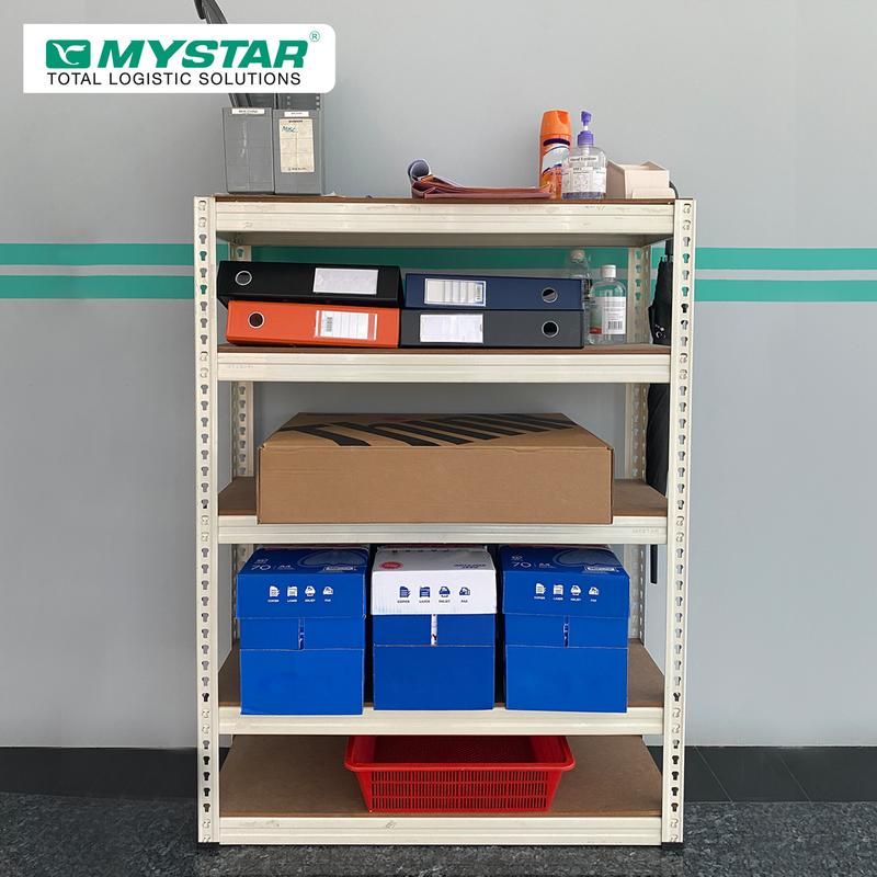 Original Advanced Adjustable MYSTAR Multiple Removeable Metal Shelves Boltless Rack for Bomb Shelter and Storeroom | 1800mm Height | Singapore Local Stock | 6