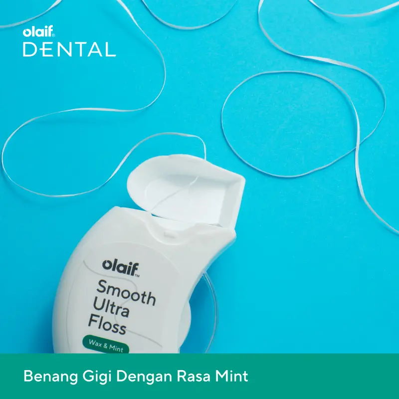 Olaif Smooth Ultra Floss (50m) - Dental Floss / Benang Gigi 3