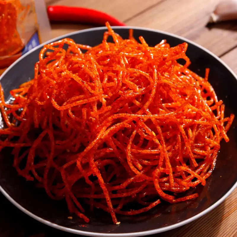 Shuang Jiao Delicious 102 gram Spicy  Delicious 102gr Snack Pedas 1