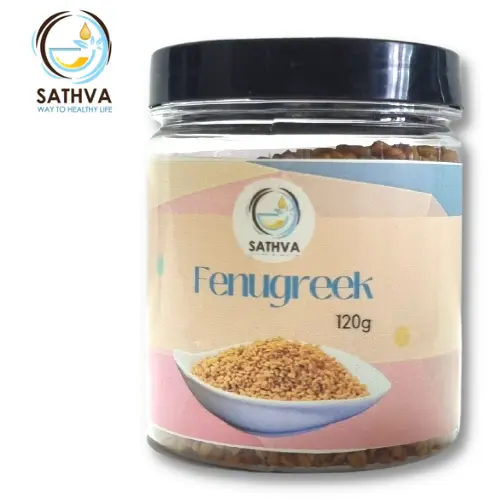 Sathva Premium Fenugreek 120g Spice Flavor