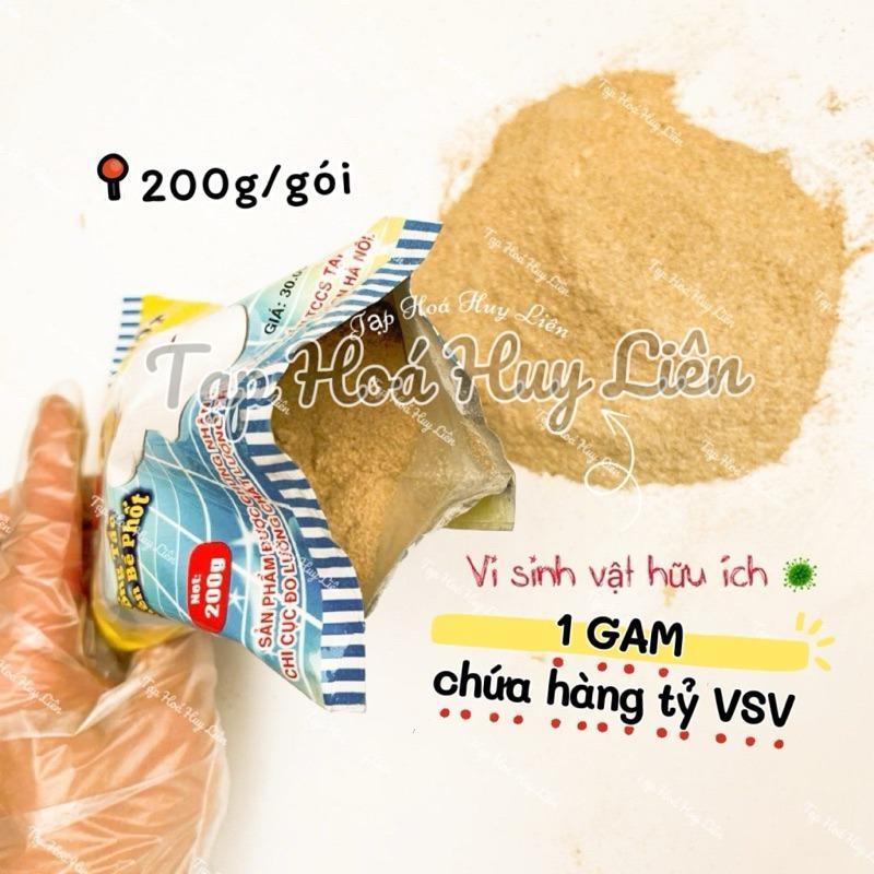  Men Xử Lý Bể Phốt Sh07 Chống Đầy Hầm Bồn Cầu Khử Mùi Hôi Giúp Nước Xả Nhanh Mạnh  200g   Gói  -  Hàng Chuẩn Chính Hãng Công Ty - SỈ GIÁ TỐT - Tổng Kho Huy Liên 