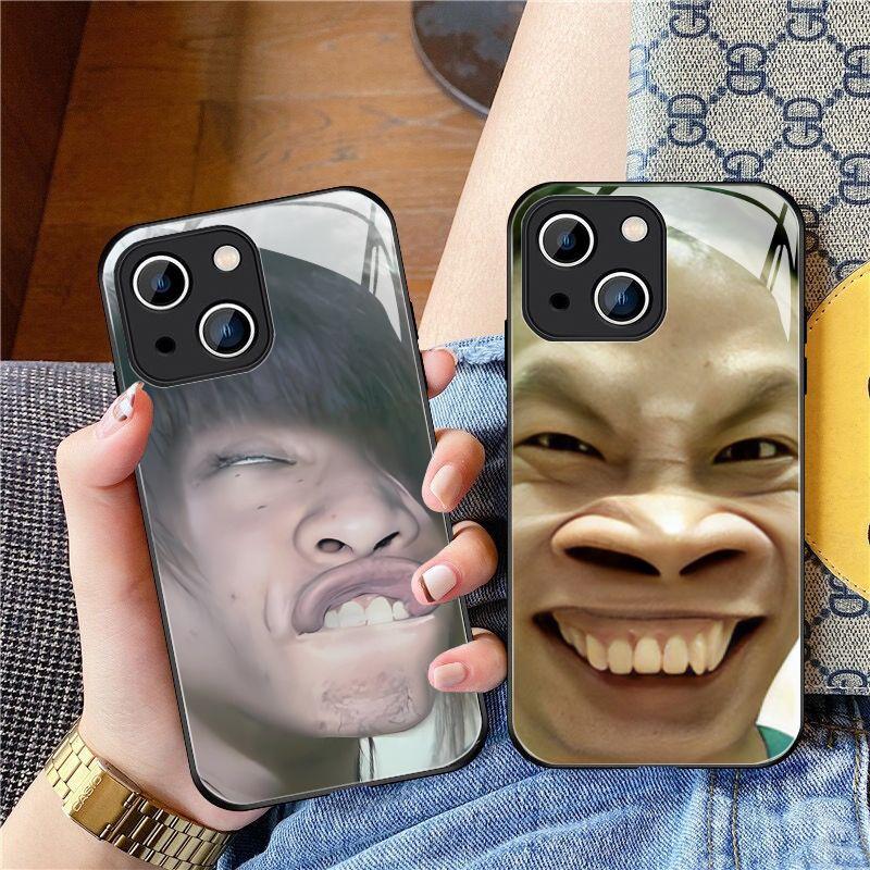 Product Introduction of Ốp Lưng iPhone, Gói Biểu Cảm Vui Nhộn, Ốp Lưng Cứng Kính, Ống Kính Chống Sốc Và Chống Bụi, Tương Thích Với iPhone7 / 8 / X / 11 / 12 / 13 / 14 / 15PROMAX Thích Hợp Cho Các Mẫu iPhone Thông Dụng Trên Thị Trường 1