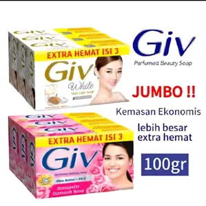 6pcs sabun giv batang JUMBO 100gram