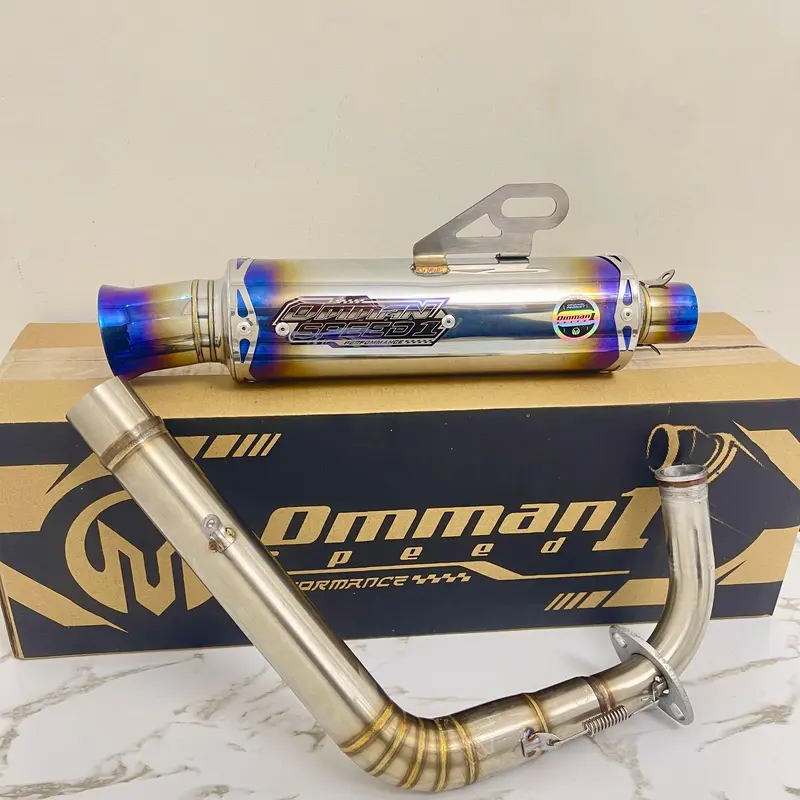 KNALPOT ORIGINAL FULLSYSTEM SALEMBA NGEBAS GAHAR ALL MATIC VARIO NMAX AREOX BEAT MIO DLL 0